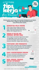 Bergerak Lebih Banyak, Produktivitas Meningkat: Tips Jitu Tetap Aktif di Rumah Saat WFH