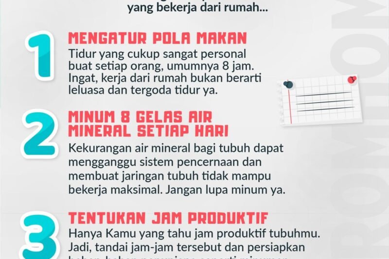 Bergerak Lebih Banyak, Produktivitas Meningkat: Tips Jitu Tetap Aktif di Rumah Saat WFH