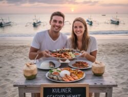 Cara Menikmati Kuliner Seafood Segar di Pinggir Pantai Jimbaran Bali Secara Hemat