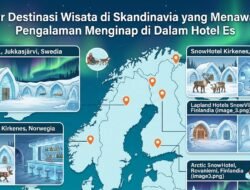 Daftar Destinasi Wisata di Skandinavia yang Menawarkan Pengalaman Menginap di Dalam Hotel Es